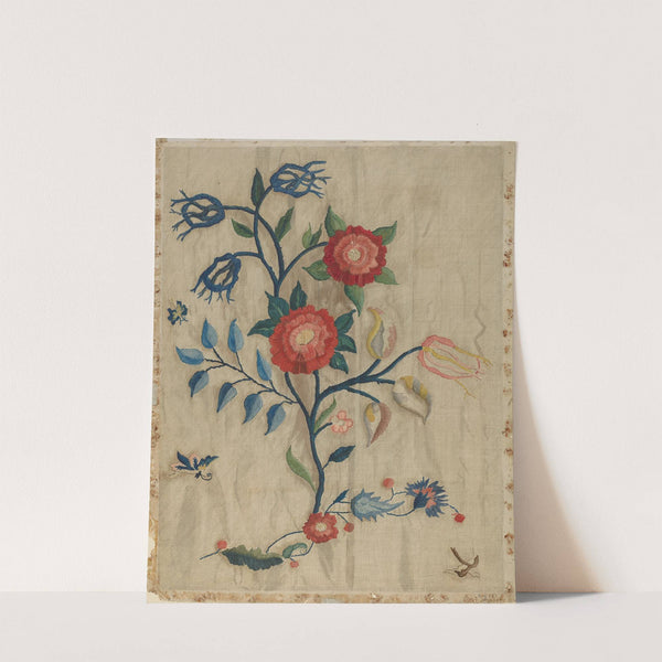 Bed Canopy Detail by Mildred E. Bent