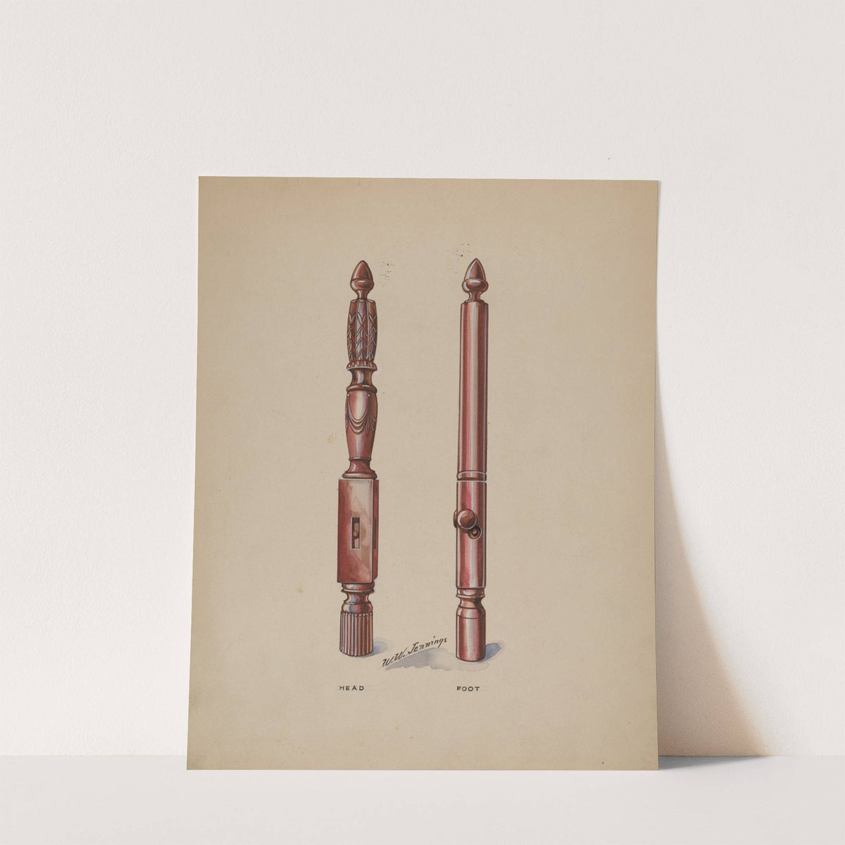 Bed Posts by Walter W. Jennings