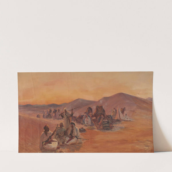 Bedouin Camp (circa 1920) by Otto Pilny