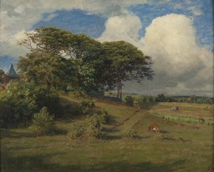 Beeches at the Dagsås Church, Halland