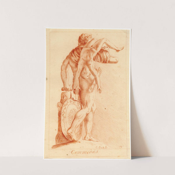 Beeld van Commodus als Hercules by Cornelis Pronk