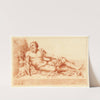 Beeld van de riviergod by Cornelis Pronk