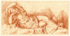 Beeld van de slapende Ariadne