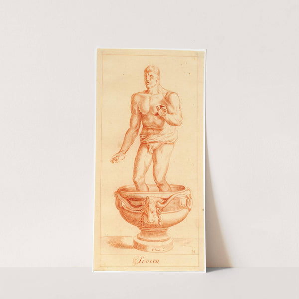 Beeld van de stervende Seneca by Cornelis Pronk