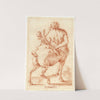 Beeld van een centaur met een Amor op de rug by Cornelis Pronk