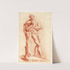 Beeld van Faunus met kind by Cornelis Pronk