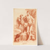 Beeld van Ganymedes en de adelaar by Cornelis Pronk