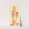 Beeld van staande vrouw by Cornelis Pronk