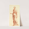 Beeld van staande vrouw by Cornelis Pronk