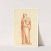Beeld van staande vrouw by Cornelis Pronk