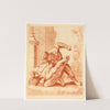 Beeld van twee worstelaars by Cornelis Pronk
