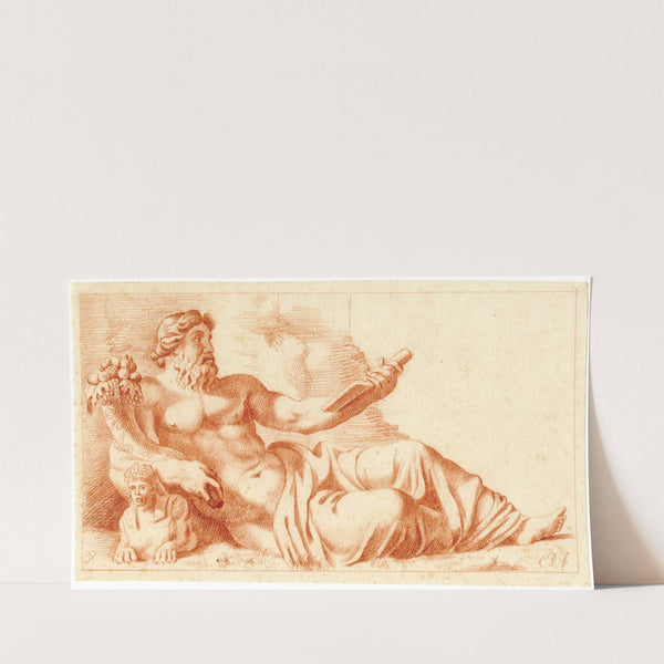 Beeld ven de riviergod Nijl by Cornelis Pronk