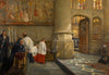 Before Blessing at the Church of Hoogstraten