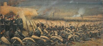 Before the attack. At Plevna (1881)
