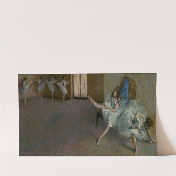 Before the Ballet (1890-1892) by Edgar Degas