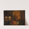 Before the Conclave (1833) by François-Marius Granet