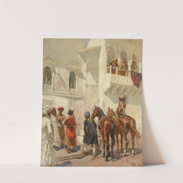 Before the Hunt by Edwin Lord Weeks