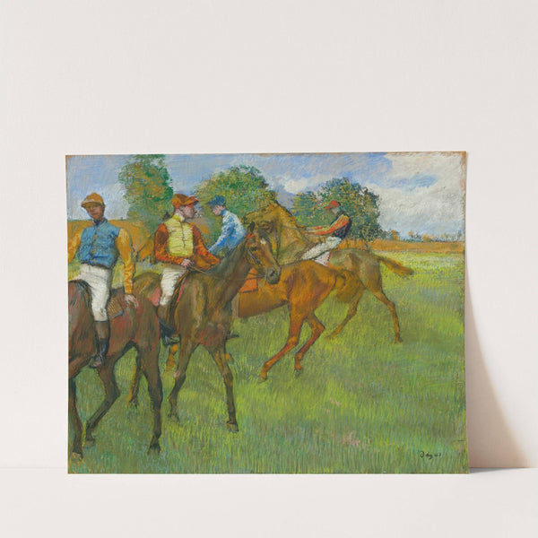 Before the Race (c. 1887-1889) by Edgar Degas