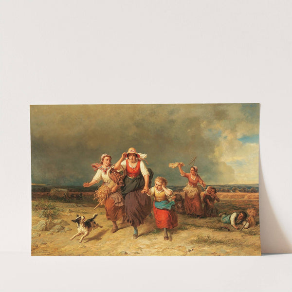 Before the Rain (1866) by Francois Verheyden
