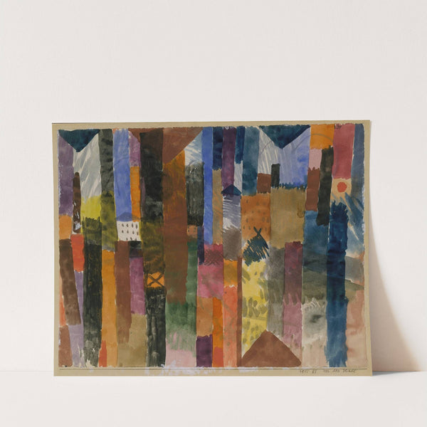 Before the Town by Paul Klee