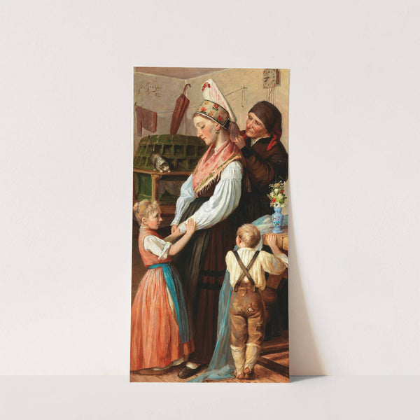 Before the Wedding (Pred Poroko) by Ivan Grohar