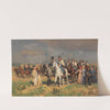 Begegnung auf der Landstraße by Wilhelm Velten