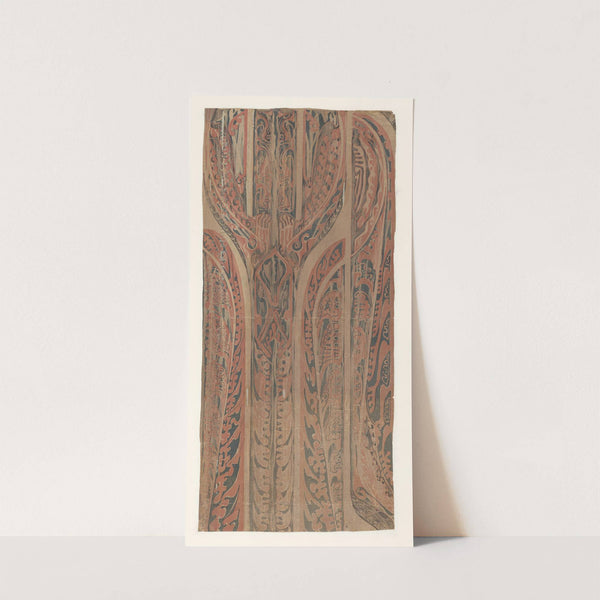 Behangsel ‘Rode kool’, 18978 (1874) by Carel Adolph Lion Cachet