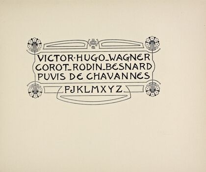 Beispiele kunstlerischer Schrift Pl.006
