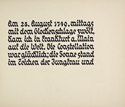 Beispiele kunstlerischer Schrift Pl.026