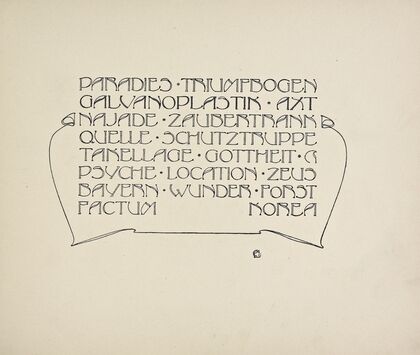 Beispiele kunstlerischer Schrift Pl.049