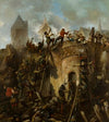Beleg van Alkmaar, 18 september 1573; Spaanse troepen bestormen de stad  (1862)