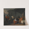 Belisarius Receiving Hospitality From A Peasant by Jean-François-Pierre Peyron