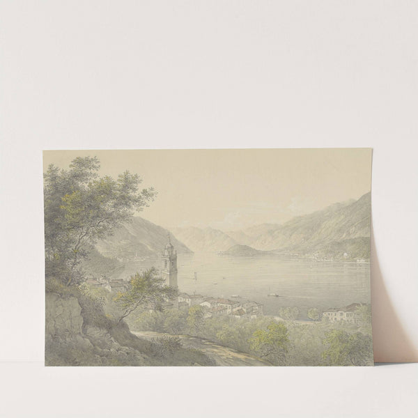 Bellagio, aan het Comomeer by Karoly Lajos Libay