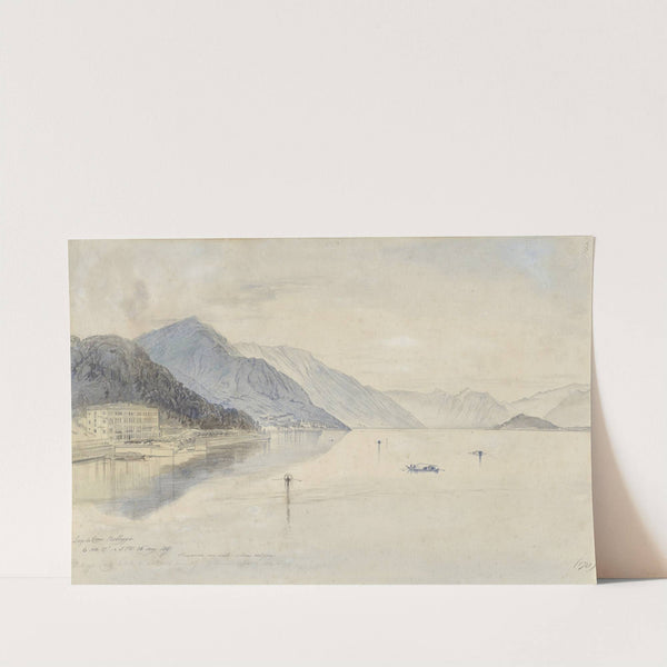 Bellagio, Lago di Como (1867) by Edward Lear