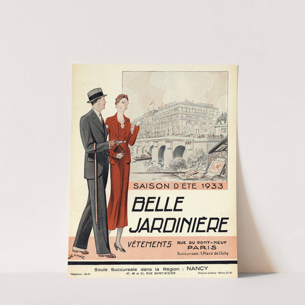 Belle jardinière – Saison d’été 1933 (1933) by Janko