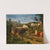Bellowing cows by the fence gate by Johan Thomas Lundbye