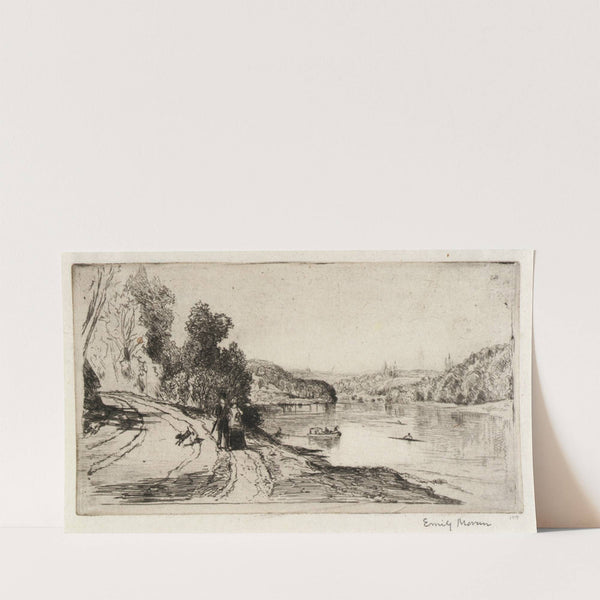 Belmont on the Schuylkill (ca. 1875-1885) by Emily Kelley Moran