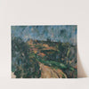 Bend Of The Road At The Top Of The Chemin Des Lauves (1904-1906) by Paul Cézanne