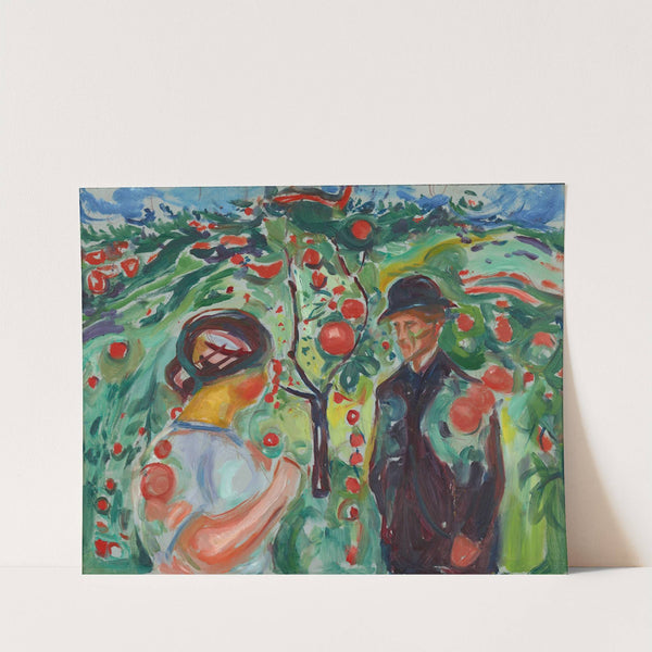 Beneath the Red Apples (1927–30) by Edvard Munch