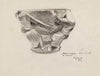 Bénitier de Dinan, face à la nef (1925)