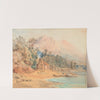 Bennell&#039;s Store, Lake Wakatipu by Nicholas Chevalier