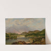 Benvenue Rising Over Loch Achray, Scotland by Frederick Debourg Richards