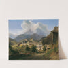 Berchtesgaden mit dem Watzmann by Johann Fischbach