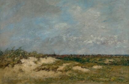 Berck. Les Dunes Par Gros Temps