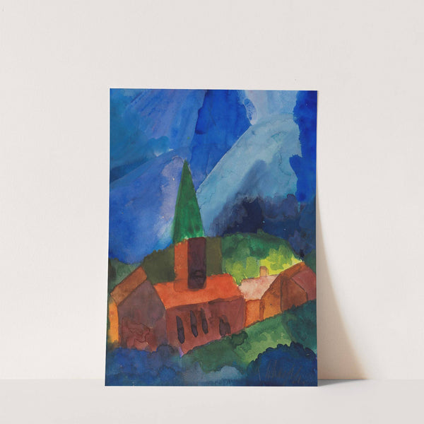 Bergdorf (1920) by Fritz Schaefler