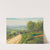 Berghang mit Weg durch Sommerlandschaft ins Tal by Gustave Cariot