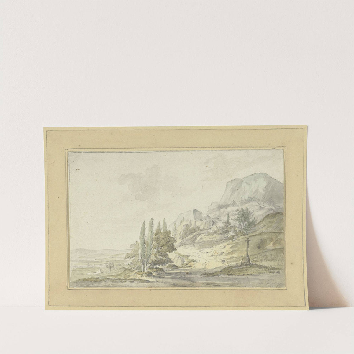 Berglandschap (1793) by Pieter Gaal