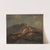 Bergrücken (wohl) in Graubünden by Johann Wilhelm Schirmer
