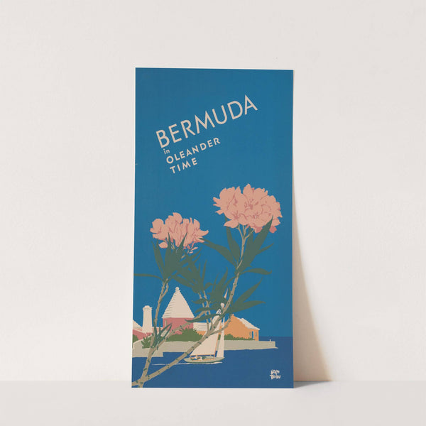 Bermuda in oleander time (1952) by Adolph Treidler