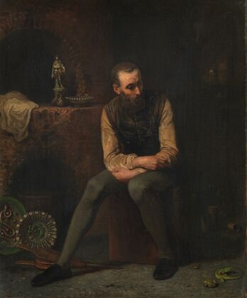 Bernard de Palissy in his workshop (1843)